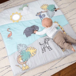 Kinderspeelgoed -Kinderspeelgoed aden anais baby bonding play mat 114 x 114 cm a391395 1