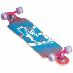 Kinderspeelgoed -Kinderspeelgoed authentic sports lang board compact abec 7 space met verlichte wielen a303683 1