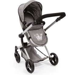 Bayer Design Combi Poppenwagen Vario Grijs 7 Bayer Design Combi Poppenwagen Vario Grijs -Kinderspeelgoed bayer design combi poppenwagen vario grijs a277638 2