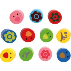 Bino Houten Evenwichtsspel, Zeemeeuw -Kinderspeelgoed bino houten evenwichtsspel zeemeeuw a360497 3