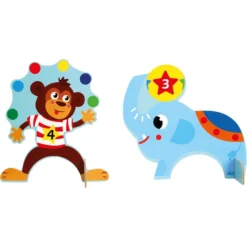 Bino Kinderspel K Rocket Set Van Hout, Circus 7 Bino Kinderspel K Rocket Set Van Hout, Circus -Kinderspeelgoed bino kinderspel k rocket set van hout circus a360509 2