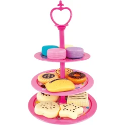 Bino Kindertaart Stand Set 8 Bino Kindertaart Stand Set -Kinderspeelgoed bino kindertaart stand set a360345 3