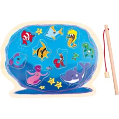 Bino Puzzelvisserij Spel Met Engel