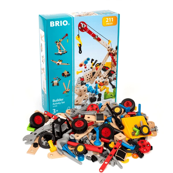 BRIO ® Build Er Kleuterschool Set, 211st. 3 BRIO ® Build Er Kleuterschool Set, 211st. - Afbeelding 3