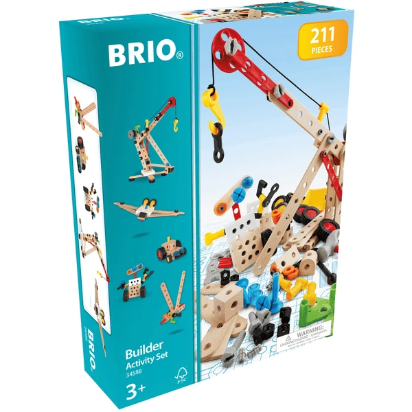 BRIO ® Build Er Kleuterschool Set, 211st. 1 BRIO ® Build Er Kleuterschool Set, 211st.