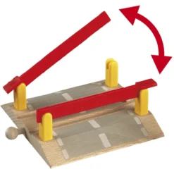 Kinderspeelgoed -Kinderspeelgoed brio spoorwegen spoorwegovergang a012189 1