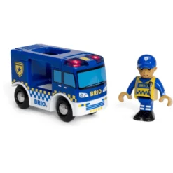 BRIO® WORLD Politiewagen Met Licht En Geluid 33825