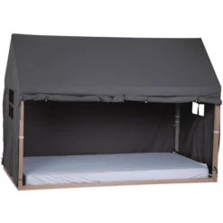 Childhome CHILD HOME Afdekraam Antraciet 90 X 200 Cm