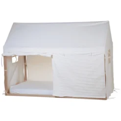 Childhome CHILD HOME Cover House Frame Wit 90 X 200 Cm 8 Childhome CHILD HOME Cover House Frame Wit 90 X 200 Cm -Kinderspeelgoed child home cover house frame wit 90 x 200 cm a330684 3