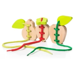 Cubika Houten Rijgspel "Vruchten