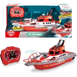 DICKIE RC Brandweerboot, RTR -Kinderspeelgoed dickie rc brandweerboot rtr a315014 2