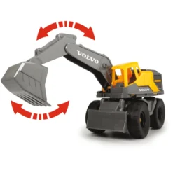 DICKIE Toys Volvo Graafmachine 7 DICKIE Toys Volvo Graafmachine -Kinderspeelgoed dickie toys volvo graafmachine a293570 2
