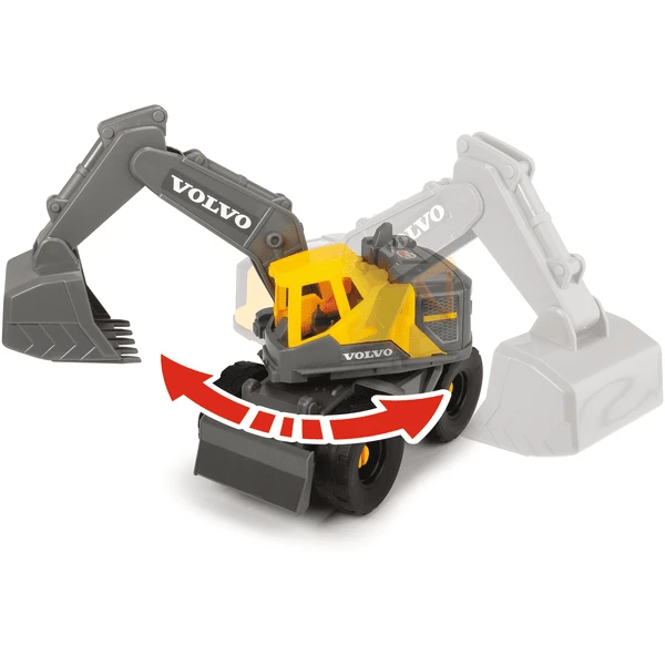 DICKIE Toys Volvo Graafmachine 4 DICKIE Toys Volvo Graafmachine - Afbeelding 4
