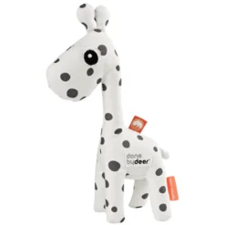 Done By Deer ™ Rammelaar Giraffe Raffi, Wit/zwart