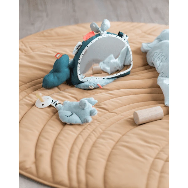 Done By Deer ™ Vloerspeelspiegel Wally Blauw 2 Done By Deer ™ Vloerspeelspiegel Wally Blauw - Afbeelding 2