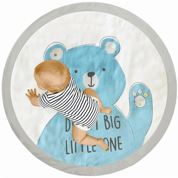 DREAM Gro Playmat Blauw Bear Beide Zijden 5 DREAM Gro Playmat Blauw Bear Beide Zijden - Afbeelding 5