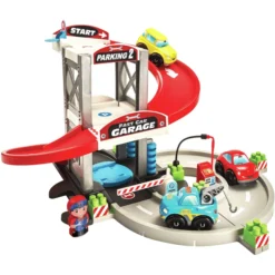 Ecoiffier Abrick Autogarage 8 Ecoiffier Abrick Autogarage -Kinderspeelgoed ecoiffier abrick autogarage a297411 3