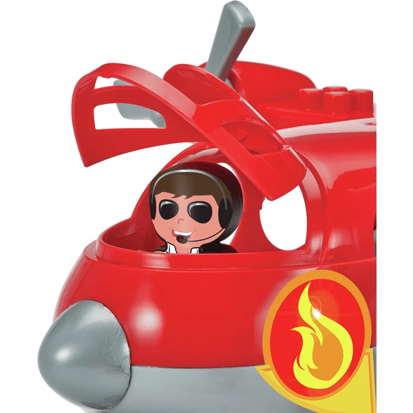 Ecoiffier Abrick Brandweer Vrachtvliegtuig 4 Ecoiffier Abrick Brandweer Vrachtvliegtuig - Afbeelding 4