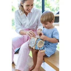 EverEarth Ever Earth ® 6 In 1 Kleine Ruimte Activiteiten Kubus -Kinderspeelgoed ever earth 6 in 1 kleine ruimte activiteiten kubus a415222 3