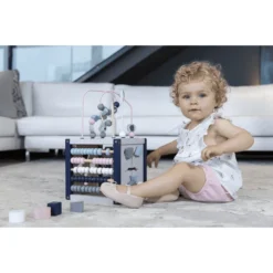 EverEarth® Mijn Eerste Grote Activiteitenkubus 7 (pastel) -Kinderspeelgoed everearth mijn eerste grote activiteitenkubus 7 pastel a281286 3