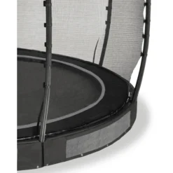 EXIT TOYS EXIT Silhouette Grondtrampoline ø366 Cm Met Veiligheidsnet - Groen -Kinderspeelgoed exit silhouette grondtrampoline o366 cm met veiligheidsnet groen a337259 2