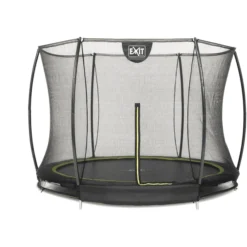 EXIT TOYS EXIT Silhouette Inground Trampoline ø244cm Met Veiligheidsnet - Zwart -Kinderspeelgoed exit silhouette inground trampoline o244cm met veiligheidsnet zwart a251714 4