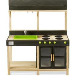 EXIT TOYS EXIT Yummy 300 Houten Buitenkeuken - Naturel -Kinderspeelgoed exit yummy 300 houten buitenkeuken naturel a265527 4