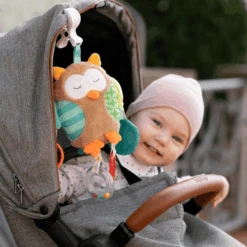 FEHN Activity-Uil Met Klem - Sleeping Forest -Kinderspeelgoed fehn activity uil met klem sleeping forest a134442 3