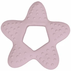 Filibabba Bijtring Ster Natuurlijk Rubber - Light Lavendel -Kinderspeelgoed filibabba bijtring ster natuurlijk rubber light lavendel a333540 3