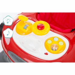 Fillikid Loopwagen Auto Grijs Rood -Kinderspeelgoed fillikid loopwagen auto grijs rood a207346 3