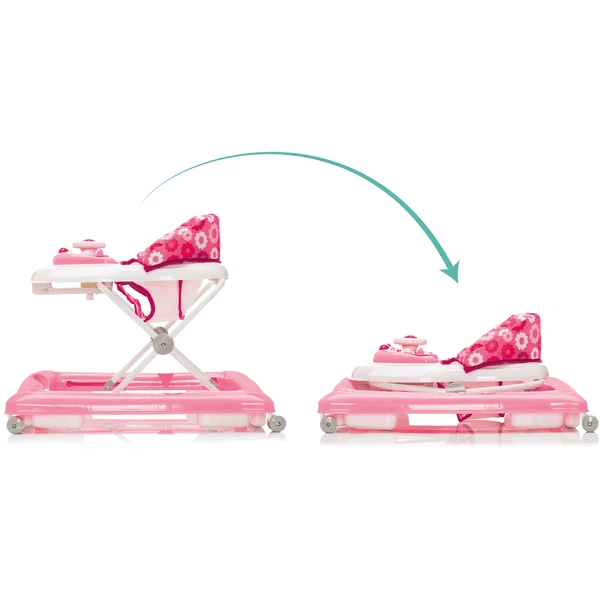 Fillikid Loopwagen Roze 3 Fillikid Loopwagen Roze - Afbeelding 3
