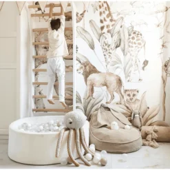 Fitwood TAIMI MINI Wandrekken, Zwart - Berk -Kinderspeelgoed fitwood taimi mini wandrekken zwart berk a377527 3