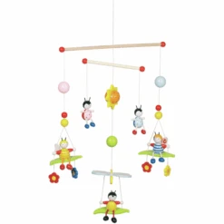 Goki 3D Mobiel Hout Bijen En Kever