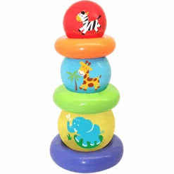 Gowi Bal Pyramide - 6tlg -Kinderspeelgoed gowi bal pyramide 6tlg a375329 2