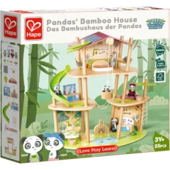 Hape Het Bamboehuis Van Panda's - Green Planet Explore Rs
