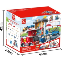 Hape Noodcentrale 7 Hape Noodcentrale -Kinderspeelgoed hape noodcentrale a278366 2