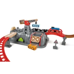 Hape Spoorweg Bouwset -Kinderspeelgoed hape spoorweg bouwset a296373 4