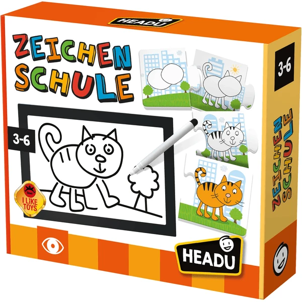 Headu Puzzel Teken School Leren 2 Headu Puzzel Teken School Leren - Afbeelding 2