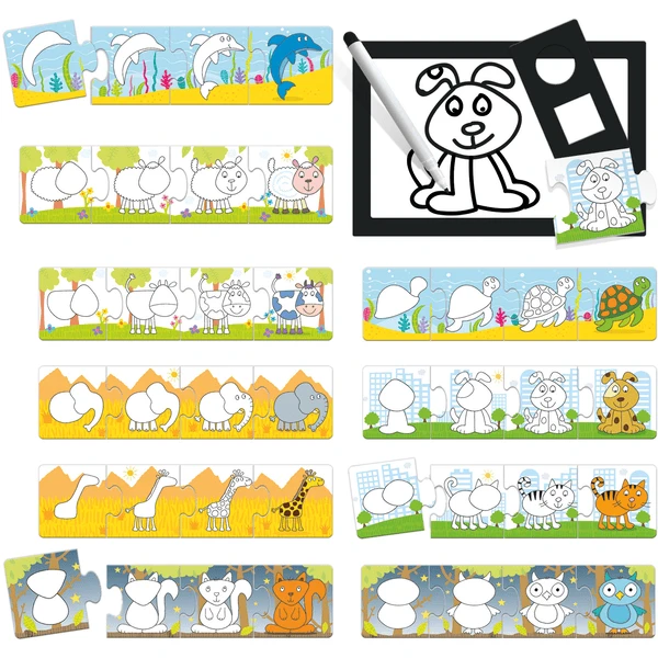 Headu Puzzel Teken School Leren 1 Headu Puzzel Teken School Leren