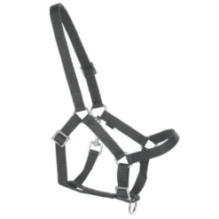 Helga Kreft "Halster Voor Tuinpaarden, Zwart."