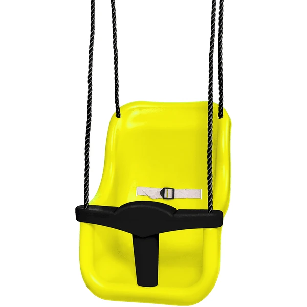 Hörby Bruk Baby Swing Hoog Limoen/Zwart 1 Hörby Bruk Baby Swing Hoog Limoen/Zwart