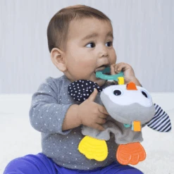 Infantino Bijtring Knuffelpinguïn -Kinderspeelgoed infantino bijtring knuffelpinguin a289256 3