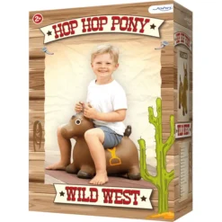 John Hop Hop Pony Wild West -Kinderspeelgoed john hop hop pony wild west a122324 3