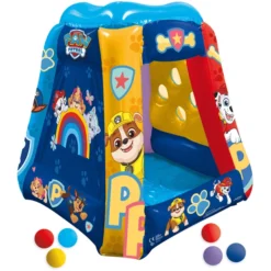 John® Paw Patrol Opblaasbare Ballenbak - Met 20 PE-ballen -Kinderspeelgoed john paw patrol opblaasbare ballenbak met 20 pe ballen a306555 4