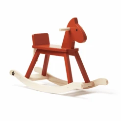 Kids Concept ® Schommelpaard Orange - Rood Carl Larsson
