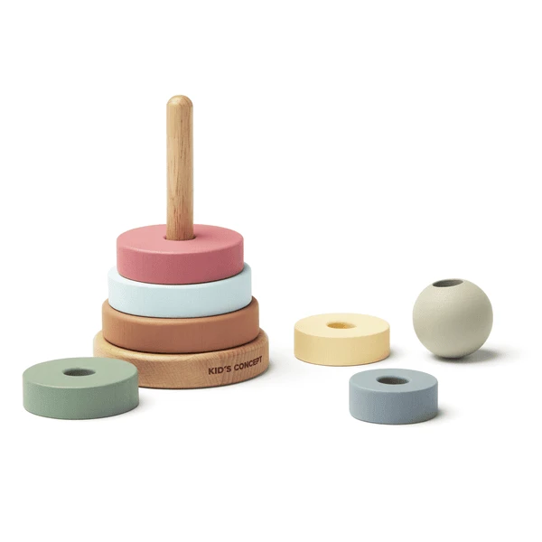 Kids Concept Stapelringen Edvin 2 Kids Concept Stapelringen Edvin - Afbeelding 2