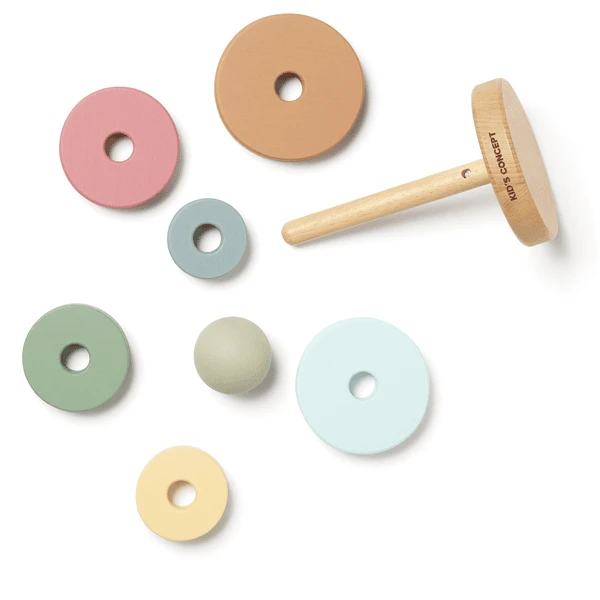 Kids Concept Stapelringen Edvin 4 Kids Concept Stapelringen Edvin - Afbeelding 4
