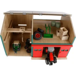 Kids Globe Werkplaats Met Berging -Kinderspeelgoed kids globe werkplaats met berging a368479 3