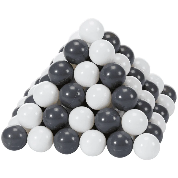 Knorr® Speelgoed Ballenset 100 Ballen Grijs Creme 4 Knorr® Speelgoed Ballenset 100 Ballen Grijs Creme - Afbeelding 4