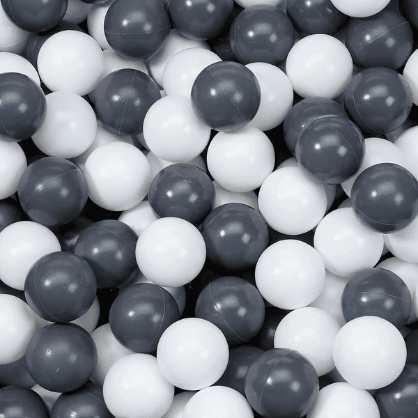 Knorr® Speelgoed Ballenset 100 Ballen Grijs Creme 5 Knorr® Speelgoed Ballenset 100 Ballen Grijs Creme - Afbeelding 5